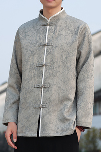 2024春夏风男装提花中式唐装汉服夹克外套C229-Y992-P100图片