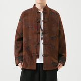 2024秋冬风男装棉复古中式唐装汉服夹克外套C229/Y768/P100，男装夹克，电商C229-1