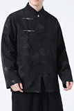 2024春夏新款风男装冰丝唐装中式汉服夹克外套C229-Y995-P100，男装夹克，电商C229-1