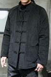 2024秋冬风男装灯芯绒复古唐装汉服棉衣棉服C229/MY461/P145，男装棉衣，电商C229-1