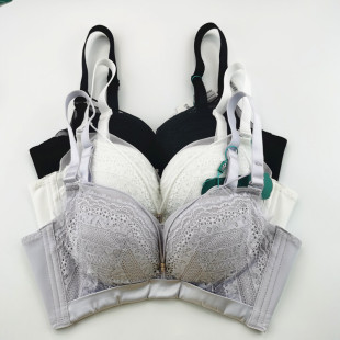 美思诗婷正品 内衣无痕无钢圈薄膜聚拢收副乳性感BC杯文胸罩FB5887