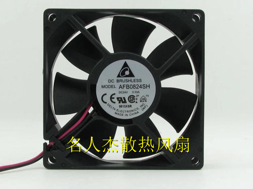全新台达 AFB0824SH/VH/HH 8025 24V 0.33A 0.21A 0.15A 8CM风扇