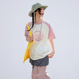 青少年儿童宽松学生上衣 童装 女童T恤夏季 中大童女孩凉感薄款 短袖