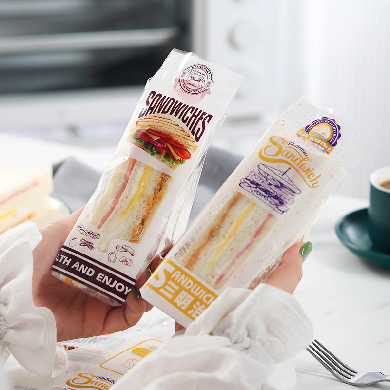 包装袋易撕一次性包装袋三明治