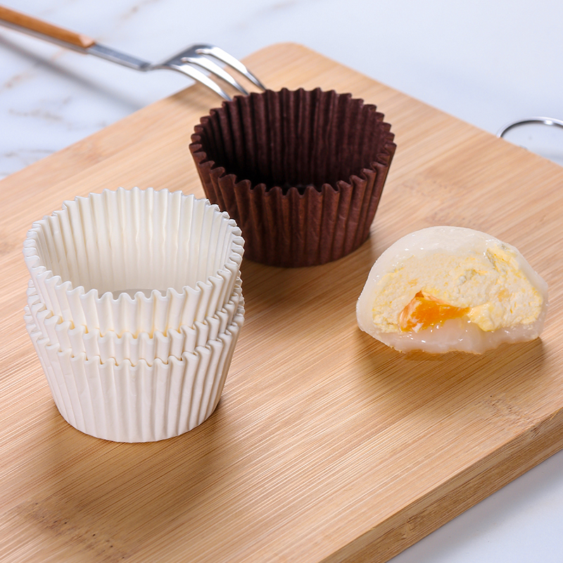 雪媚娘纸托纸杯蛋糕纸杯小蛋糕杯子烘焙模具马芬杯底托纸垫500只