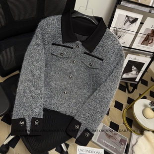 2025冬季新款轻奢小香风娃娃领短款显瘦羽绒内胆加厚小外套女上衣