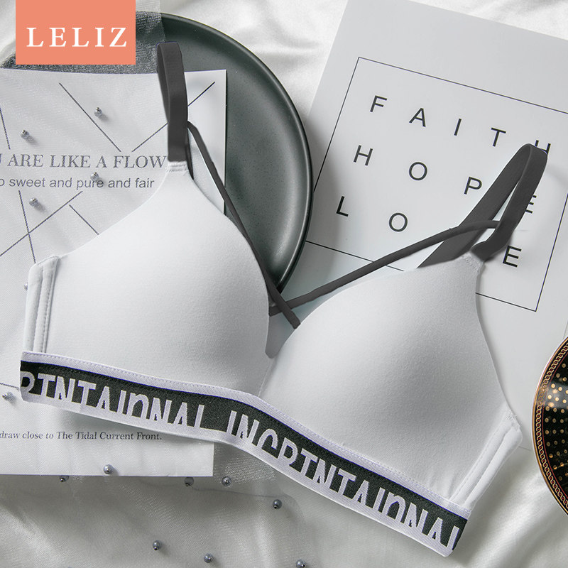 三角杯美胸内衣女性感收副乳调整型小胸罩无钢圈文胸聚拢薄款学生