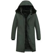 军大衣男冬季 加厚冷库防寒服长款 棉袄劳保棉衣加厚工作棉服棉外套