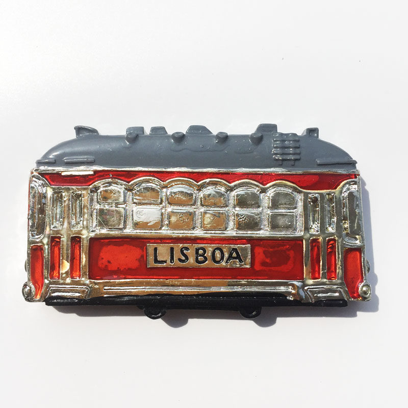 葡萄牙首都里斯本创意旅游纪念装饰工艺品礼物立体电车磁铁冰箱贴,家居饰品,冰箱贴,淘宝优惠券,粉丝福利购,淘宝优惠卷
