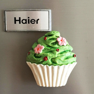 可爱冰激凌立体浮雕装饰冰箱贴 时尚卡通家居商业装饰磁性贴特价