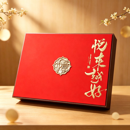 新款中秋月饼礼盒空盒6粒8粒书本盒悦来越好月饼盒包装盒无饼空盒