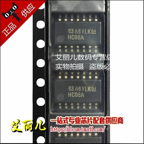SN74HC08ANSR SN74HC08ANS 丝印HC08A 中体贴片SOP14 全新原装