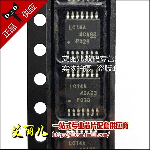 SN74LVC14APWR SN74LVC14APW 丝印LC14A TSSOP14 全新原装
