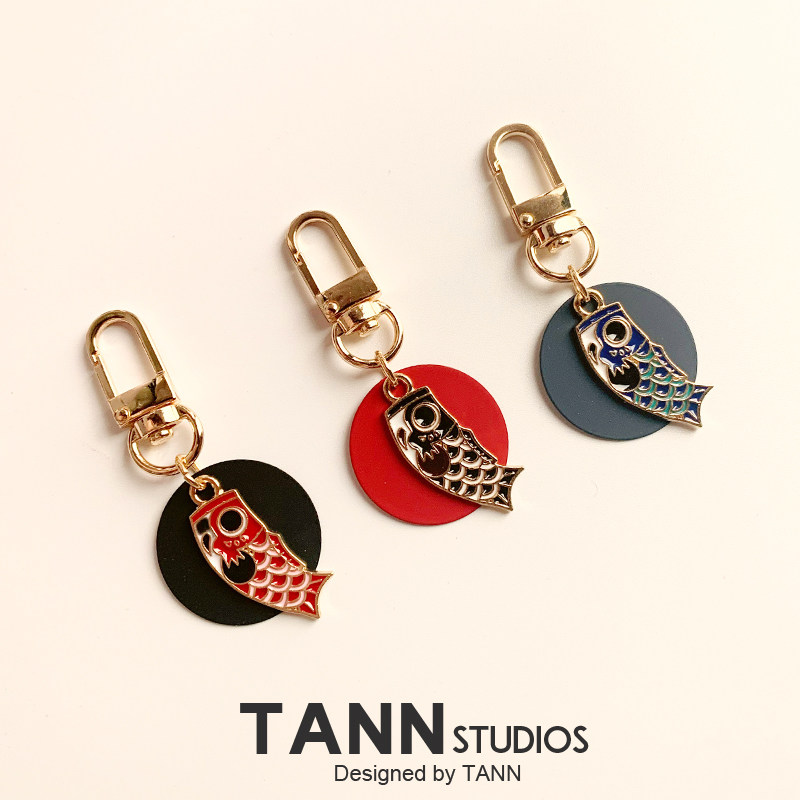 锦鲤金榜题名钥匙扣定制日系可爱和风鲤鱼旗挂件转运锦鲤包包挂饰,服饰配件/皮带/帽子/围巾,钥匙扣,淘宝优惠券,粉丝福利购,淘宝优惠卷