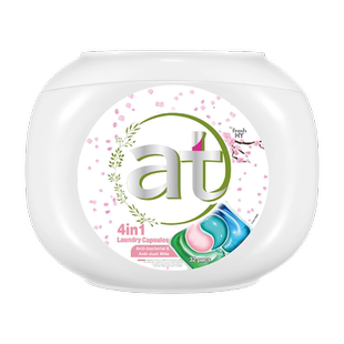 【抢先下单】清可新4合1洗衣凝珠樱花留香去渍除菌除螨菁华威露士