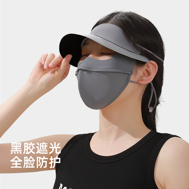 冰丝夏女防紫外线防晒面罩脸基尼