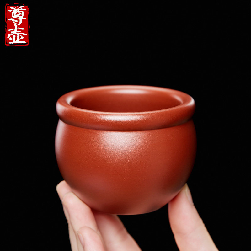 尊壶宜兴紫砂主人杯原矿大红袍功夫小茶杯茶碗品茗杯单只陶瓷茶具,餐饮具,茶杯,淘宝优惠券,粉丝福利购,淘宝优惠卷