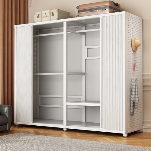 轻奢推拉门小户型大容量衣柜