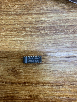 运算放大器LM13600N NJM13600D JRC13600 直插