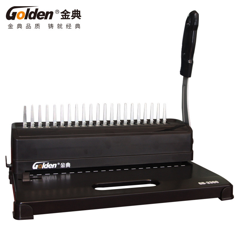 Golden Financial binding machine 3300 new 21 Aprons Gibs Manual file Biding document Punch 450 pagein the Office Equipment/Consumables/Related Services , Packaging Equipment/Signs and supplies , Binding Machine  category - from Buy2taobao.com to provide professional Taobao agent buy service