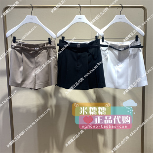 1LK2068010欧时力2024夏新款 专柜正品 现货金属腰带梭织短裤 569