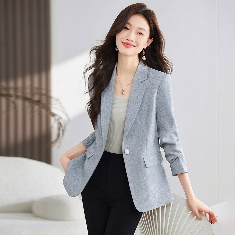 轻职场西装外套女2025新款小个子韩版高级感今年流行女士休闲西服