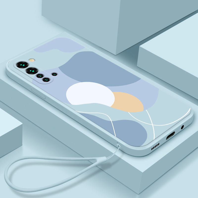 opporeno3手机壳新款液态硅胶个性创意reno3pro男女款直边全包防摔reno3元气版潮牌超薄情侣软壳保护套