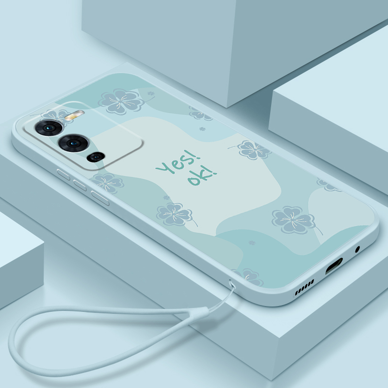 vivos15手机壳直边液态硅胶s15pro镜头全包保护防摔超薄新款简约个性vivo s15保护套男女软ins网红情侣潮