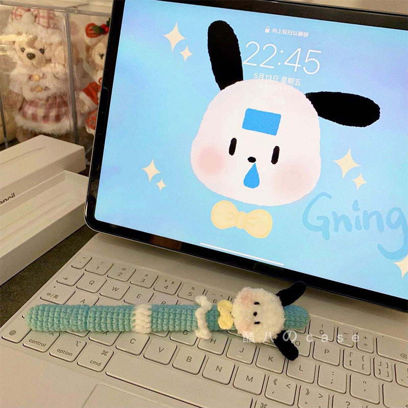 KuBa Anti-Slip Plush Sleeve for Apple Pencil 1 & 2 - Secure Grip & Protection - Taobao product photo 8
