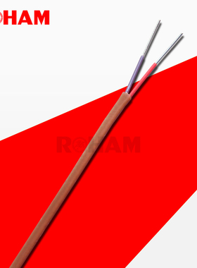 ROHAM热电偶线 E型热电偶线2*0.5 E型测温线感温线延长线TT-E-24