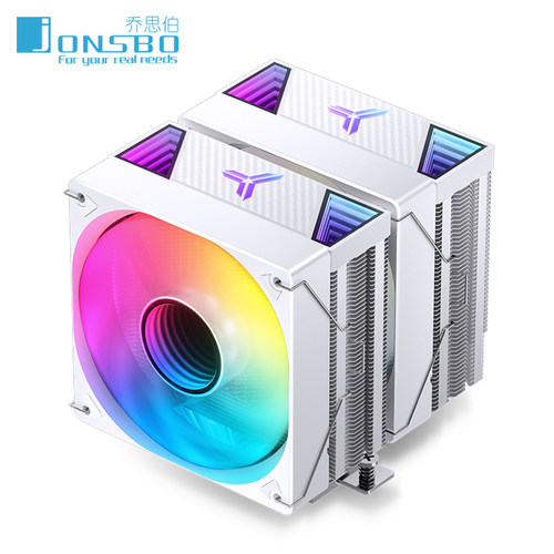 乔思伯CPU散热器CR3000白色ARGB