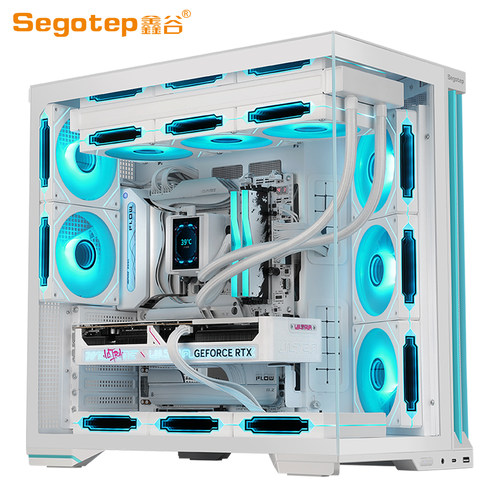 鑫谷无界5PRO海景房侧透玻璃机箱