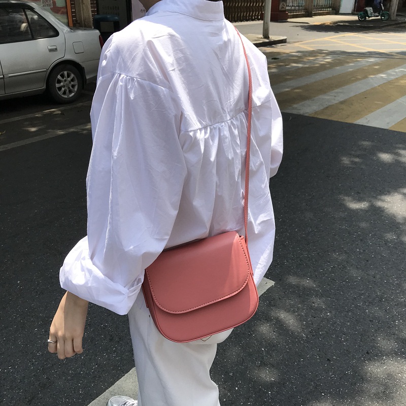 3包包2021新款潮韩国东大门时尚简约手工定制单肩斜挎小方包百搭