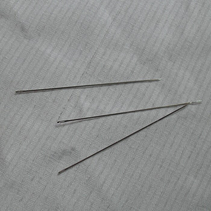 穿珍珠项链专用针串手链细针手缝针穿珠针 diy串珠长针一根_虎窝淘