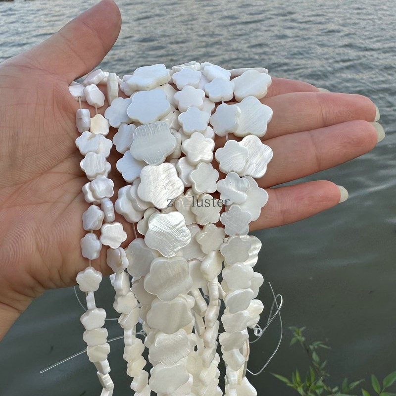 珍珠母贝散珠串条饰品配件