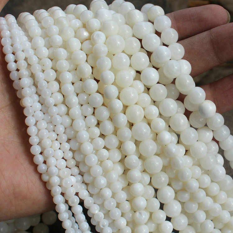 天然贝壳散珠饰品材料