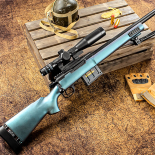 AWM狙击枪玩具仿真抛壳软弹枪儿童98k克大吃鸡软蛋装 备男孩抢m24