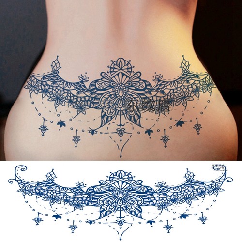 草本持久15天纹身贴腰部纹身贴