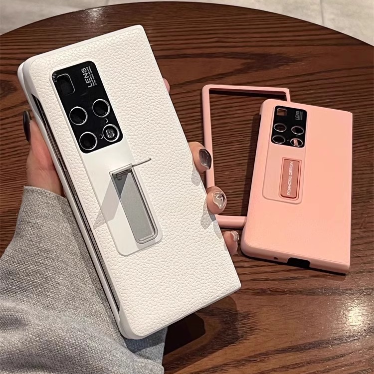 隐藏式支架高端简约华为手机壳