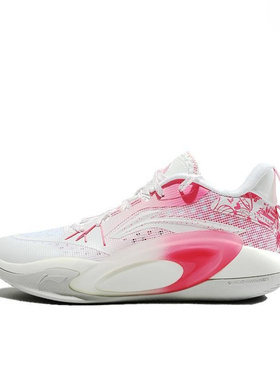 李宁篮球鞋男款夏季新款减震透气回弹耐磨低帮休闲运动鞋ABPS047