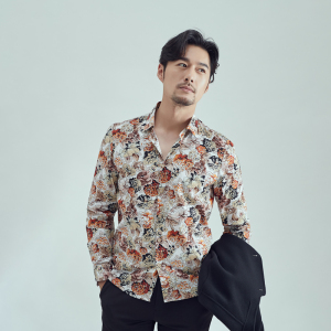男潮时尚秋冬男士花衬衫男潮长袖休闲衬衫228-CS11-P30图片