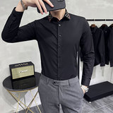 男士休闲时尚弹力衬衫衬衣228-1061-P45，男装衬衫，星座228