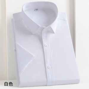 男士潮休闲竹纤维高品质短袖衬衫衬衣228-8802-P43图片