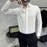 男士潮休闲时尚弹力衬衫衬衣228-1060-P45，男装衬衫，星座228
