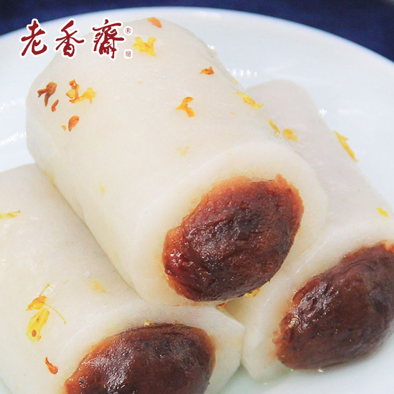 老香斋桂花条头糕上海特产网红红豆麻薯糯米糕团传统手工零食小吃