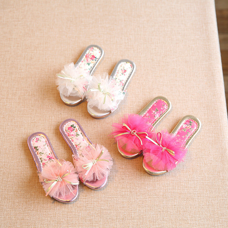 Chaussons enfants en autre pour été - semelle caoutchouc - Ref 1033906 Image 1