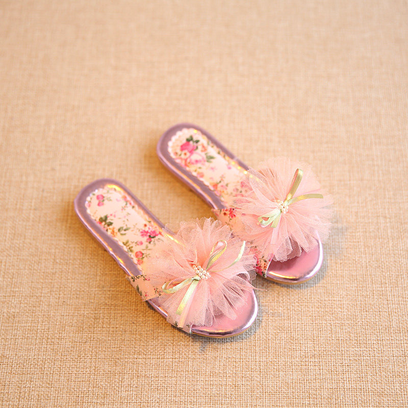 Chaussons enfants en autre pour été - semelle caoutchouc - Ref 1033906 Image 4