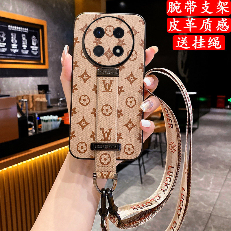 louiedennis适用华为畅享90 pro max手机壳80真皮畅享50壳60x畅享70x畅享皮质男女z保护套s硅胶套plus挂绳pro