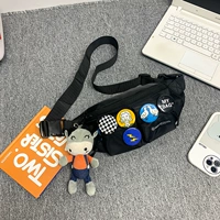 Черная джинсовая подвеска, значок