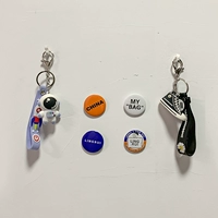 Туфли, космическая подвеска, значок